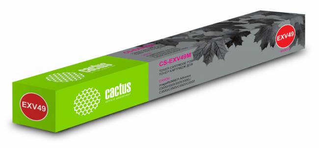 - Cactus CS-EXV49M — для бизнеса и офиса - Cactus CS-EXV49M — для бизнеса и офиса