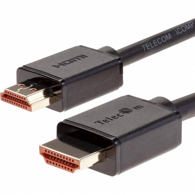 Кабель HDMI-19M --- HDMI-19M ver 2.0+3D/Ethernet ,2m Telecom <TCG215-2M> Кабель Telecom HDMI (m)/HDMI (m) - 2 м (TCG215-2M) — для бизнеса и офиса