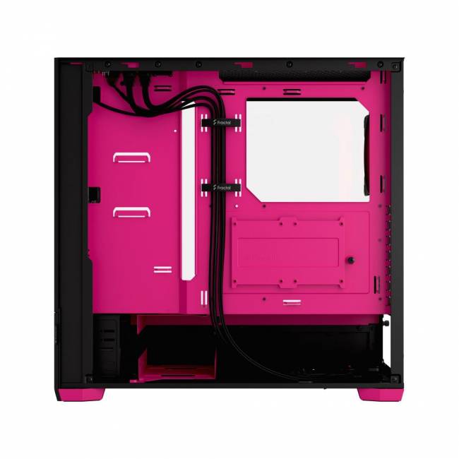 Корпус ПК без блока питания Корпус Design Pop Air RGB Magenta Core TG Clear Tint (FD-C-POR1A-03) — для бизнеса и офиса Корпус ПК без блока питания Корпус Design Pop Air RGB Magenta Core TG Clear Tint (FD-C-POR1A-03) — для бизнеса и офиса