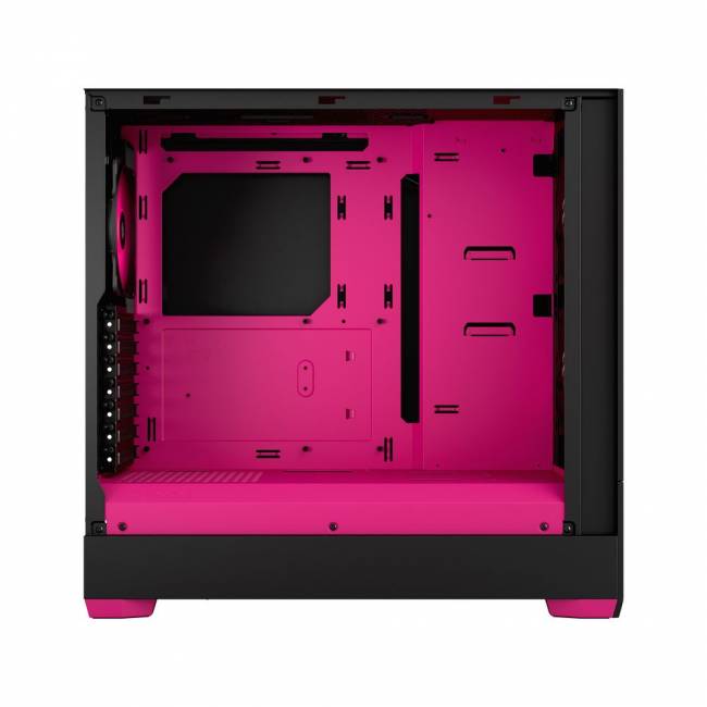 Корпус ПК без блока питания Корпус Design Pop Air RGB Magenta Core TG Clear Tint (FD-C-POR1A-03) — для бизнеса и офиса Корпус ПК без блока питания Корпус Design Pop Air RGB Magenta Core TG Clear Tint (FD-C-POR1A-03) — для бизнеса и офиса