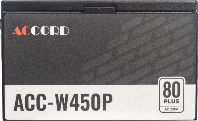 Блок питания Accord ACC-W450P — для бизнеса и офиса Блок питания Accord ACC-W450P — для бизнеса и офиса