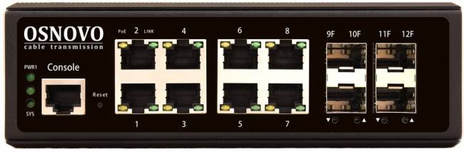 Коммутатор OSNOVO SW-70804/IL — для бизнеса и офиса Коммутатор OSNOVO SW-70804/IL — для бизнеса и офиса