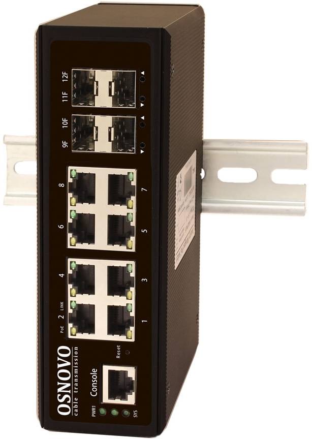 Коммутатор OSNOVO SW-70804/IL — для бизнеса и офиса Коммутатор OSNOVO SW-70804/IL — для бизнеса и офиса