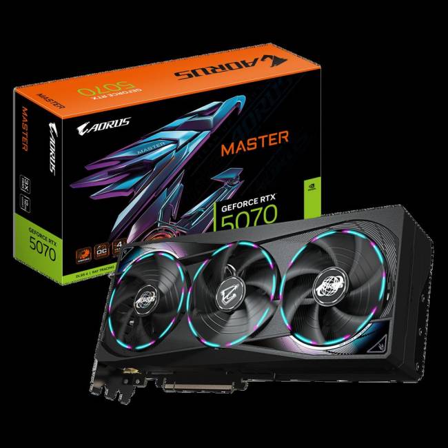 Видеокарты Gigabyte GV-N5070AORUS M-12GD — для бизнеса и офиса Видеокарты Gigabyte GV-N5070AORUS M-12GD — для бизнеса и офиса