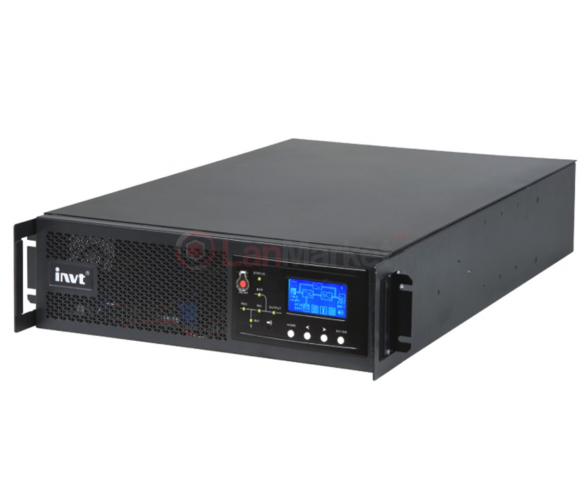 ИБП INVT Rack type online 3кВА, PF = 0.9, Ш*Г*В: 440*480*86мм ИБП INVT HR1103L — для бизнеса и офиса ИБП INVT Rack type online 3кВА, PF = 0.9, Ш*Г*В: 440*480*86мм ИБП INVT HR1103L — для бизнеса и офиса