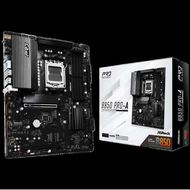 Материнская плата ASRock B850 PRO-A — для бизнеса и офиса Материнская плата ASRock B850 PRO-A — для бизнеса и офиса