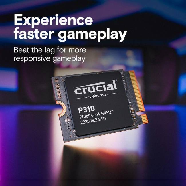 Твердотельный накопитель Crucial CT2000P310SSD2 — для бизнеса и офиса Твердотельный накопитель Crucial CT2000P310SSD2 — для бизнеса и офиса