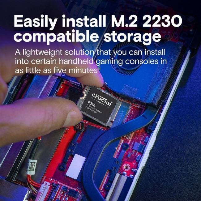 Твердотельный накопитель Crucial CT2000P310SSD2 — для бизнеса и офиса Твердотельный накопитель Crucial CT2000P310SSD2 — для бизнеса и офиса