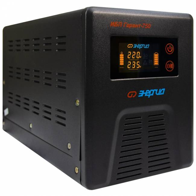 ИБП Гарант- 750 12В 750 ВА ЭНЕРГИЯ ИБП Гарант UPS 750 — для бизнеса и офиса ИБП Гарант- 750 12В 750 ВА ЭНЕРГИЯ ИБП Гарант UPS 750 — для бизнеса и офиса