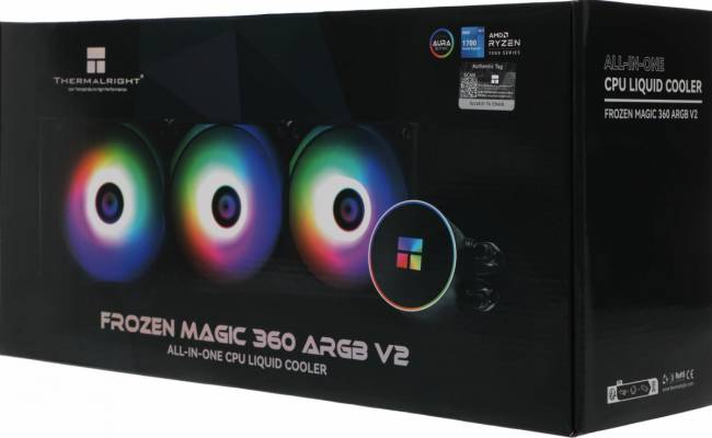 Система водяного охлаждения Thermalright F-MAGIC-360-BL-ARGB-V2 — для бизнеса и офиса Система водяного охлаждения Thermalright F-MAGIC-360-BL-ARGB-V2 — для бизнеса и офиса