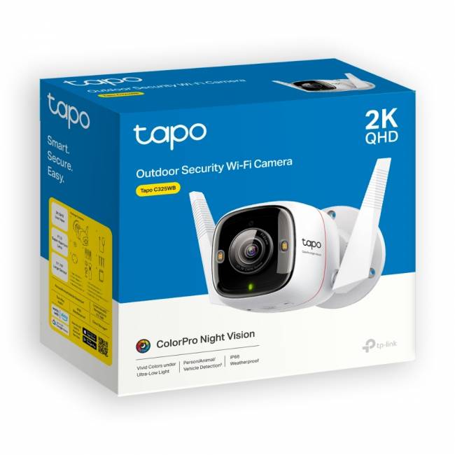 Камера TP-Link Tapo C325WB — для бизнеса и офиса Камера TP-Link Tapo C325WB — для бизнеса и офиса