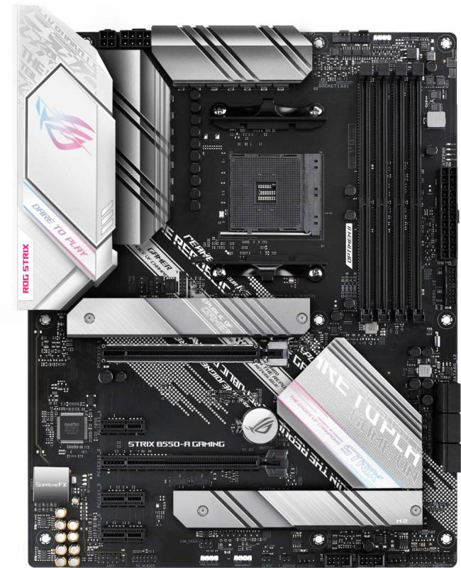 Материнская плата ASUS ROG STRIX B550-A GAMING — для бизнеса и офиса