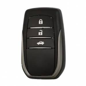 Корпус смарт ключа TOYOTA 3 кнопки + вставка TOY48 (одностор)