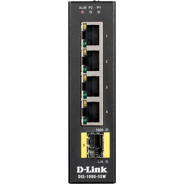 Коммутатор D-Link DIS-100G-5SW/A1A — для бизнеса и офиса Коммутатор D-Link DIS-100G-5SW/A1A — для бизнеса и офиса