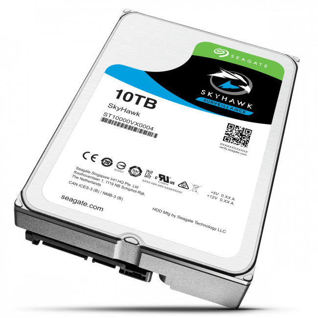 Жесткий диск Seagate SkyHawk Surveillance ST10000VX0004 — для бизнеса и офиса Жесткий диск Seagate SkyHawk Surveillance ST10000VX0004 — для бизнеса и офиса