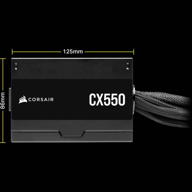 Блоки питания Corsair CX550 CP-9020277-EU — для бизнеса и офиса Блоки питания Corsair CX550 CP-9020277-EU — для бизнеса и офиса