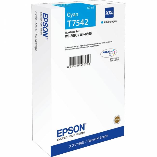 Картридж Epson C13T754240 — для бизнеса и офиса Картридж Epson C13T754240 — для бизнеса и офиса