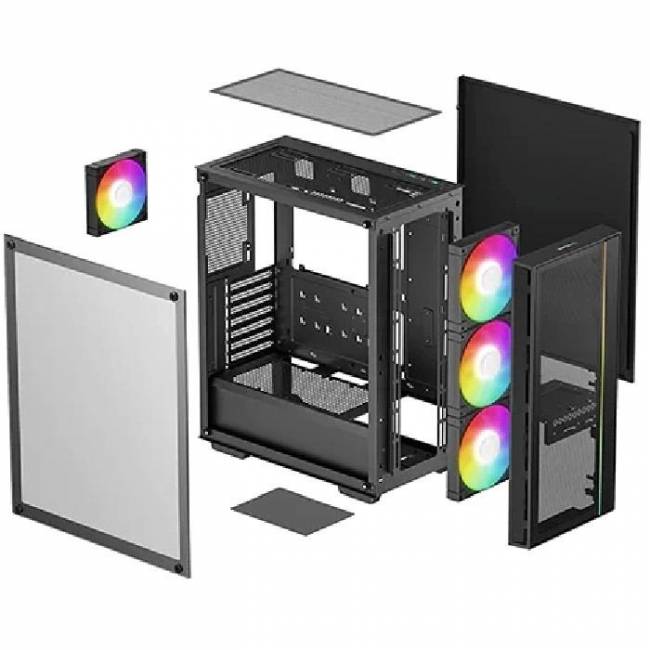 Корпус Deepcool R-MATREXX55-BKAGA4-G-4 — для бизнеса и офиса