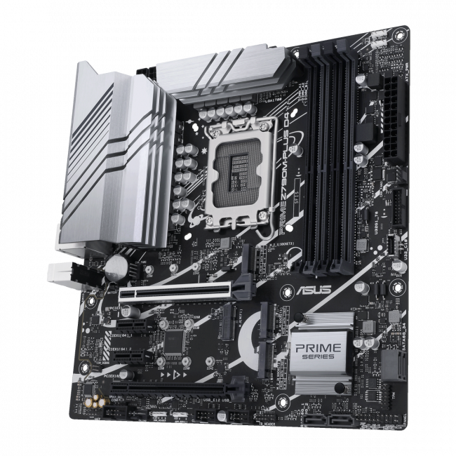 Материнская плата ASUS PRIME Z790M-PLUS D4 — для бизнеса и офиса Материнская плата ASUS PRIME Z790M-PLUS D4 — для бизнеса и офиса