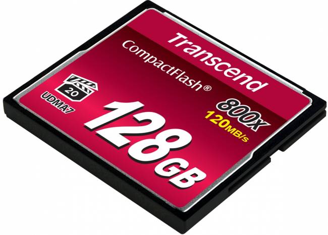 Карта памяти Transcend CompactFlash 800x — для бизнеса и офиса Карта памяти Transcend CompactFlash 800x — для бизнеса и офиса