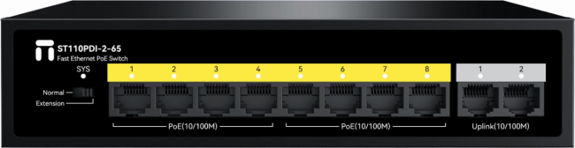Коммутатор Netis ST110PDI-2-65 — для бизнеса и офиса
