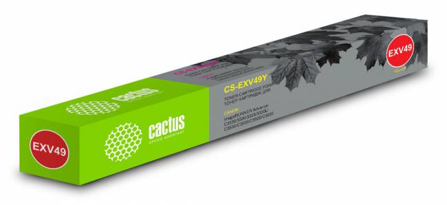 - Cactus CS-EXV49Y — для бизнеса и офиса - Cactus CS-EXV49Y — для бизнеса и офиса