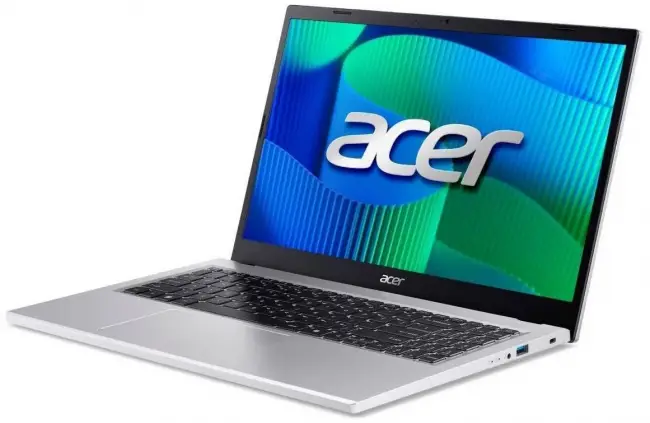 Ноутбук ACER Extensa 15 EX215-57-597H 15.6"(1920x1080 (матовый) IPS)/Intel Core i5 13420H(2.1Ghz)/32768Mb/1024PCISSDGb/noDVD/Int:Intel HD/Cam/BT/WiFi/50WHr/war 1y/1.8kg/Silver/NoOS ACER Extensa 15 EX215-57-597H 15.6" — для бизнеса и офиса Ноутбук ACER Extensa 15 EX215-57-597H 15.6"(1920x1080 (матовый) IPS)/Intel Core i5 13420H(2.1Ghz)/32768Mb/1024PCISSDGb/noDVD/Int:Intel HD/Cam/BT/WiFi/50WHr/war 1y/1.8kg/Silver/NoOS ACER Extensa 15 EX215-57-597H 15.6" — для бизнеса и офиса