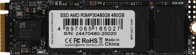 Накопитель SSD AMD R3MP30480G8 — для бизнеса и офиса Накопитель SSD AMD R3MP30480G8 — для бизнеса и офиса
