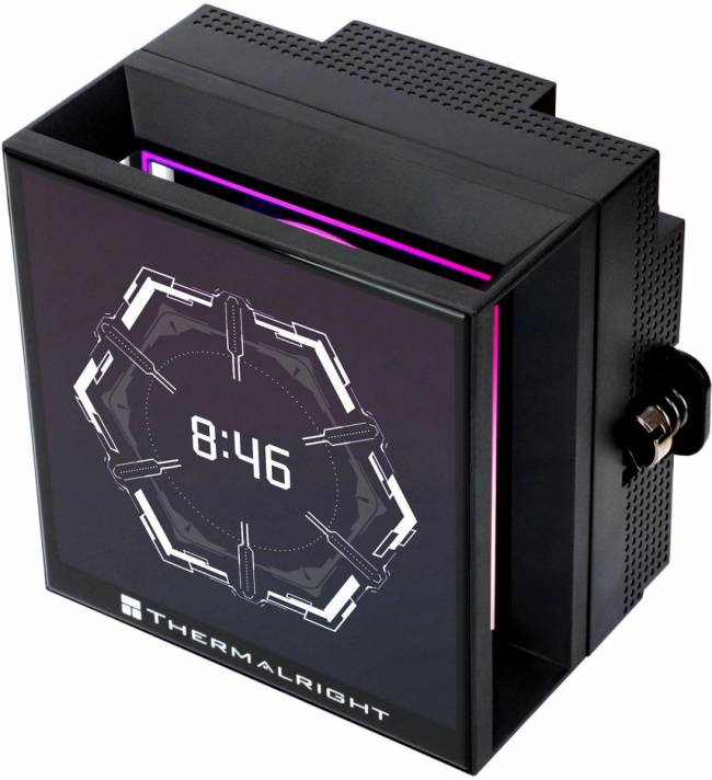 Система водяного охлаждения Thermalright H-VISION-360-BL-ARGB — для бизнеса и офиса Система водяного охлаждения Thermalright H-VISION-360-BL-ARGB — для бизнеса и офиса