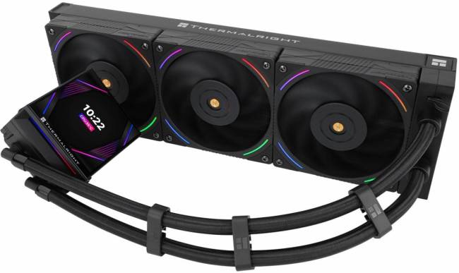 Система водяного охлаждения Thermalright H-VISION-360-BL-ARGB — для бизнеса и офиса Система водяного охлаждения Thermalright H-VISION-360-BL-ARGB — для бизнеса и офиса