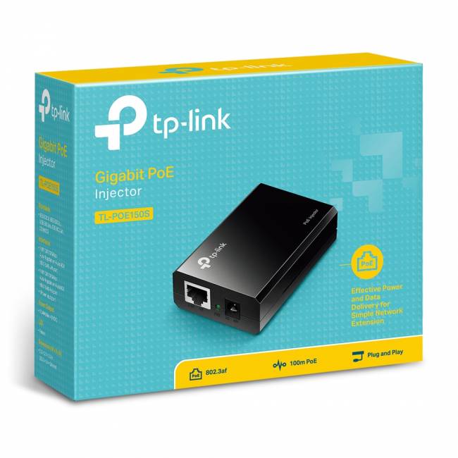 PoE инжектор TP-Link TL-PoE150S — для бизнеса и офиса PoE инжектор TP-Link TL-PoE150S — для бизнеса и офиса