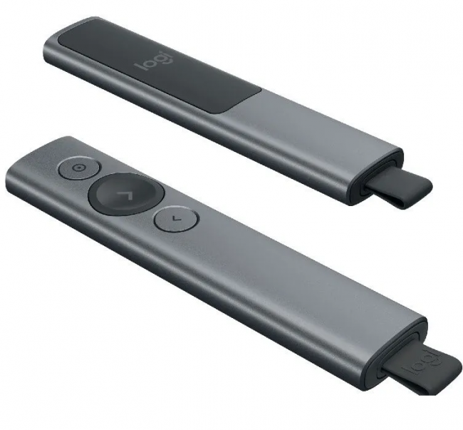 Презентер Logitech PRESENTER, SPOTLIGHT SLATE R-R0011 — для бизнеса и офиса Презентер Logitech PRESENTER, SPOTLIGHT SLATE R-R0011 — для бизнеса и офиса