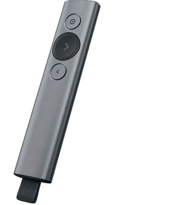 Презентер Logitech PRESENTER, SPOTLIGHT SLATE R-R0011 — для бизнеса и офиса Презентер Logitech PRESENTER, SPOTLIGHT SLATE R-R0011 — для бизнеса и офиса