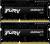 Память оперативная Kingston FURY Impact KF318LS11IBK2/8 — для бизнеса и офиса Память оперативная Kingston FURY Impact KF318LS11IBK2/8 — для бизнеса и офиса