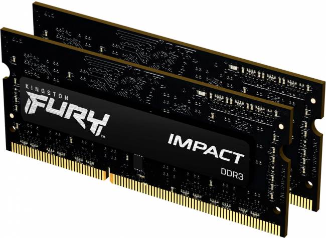 Память оперативная Kingston FURY Impact KF318LS11IBK2/8 — для бизнеса и офиса Память оперативная Kingston FURY Impact KF318LS11IBK2/8 — для бизнеса и офиса