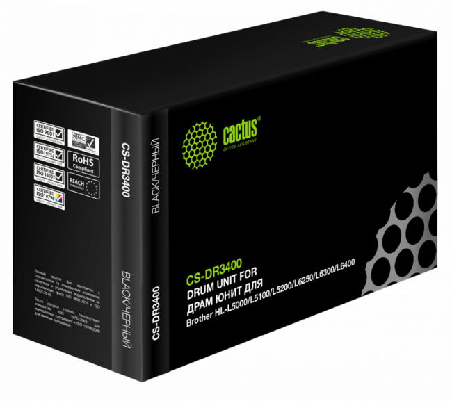 - Cactus CS-DR3400 — для бизнеса и офиса