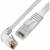 GCR Патч-корд PROF плоский 2.0m, UTP медь кат.6, белый, верхний угол, ethernet high speed 10 Гбит/с, RJ45, T568B Greenconnect GCR-54630 — для бизнеса и офиса GCR Патч-корд PROF плоский 2.0m, UTP медь кат.6, белый, верхний угол, ethernet high speed 10 Гбит/с, RJ45, T568B Greenconnect GCR-54630 — для бизнеса и офиса