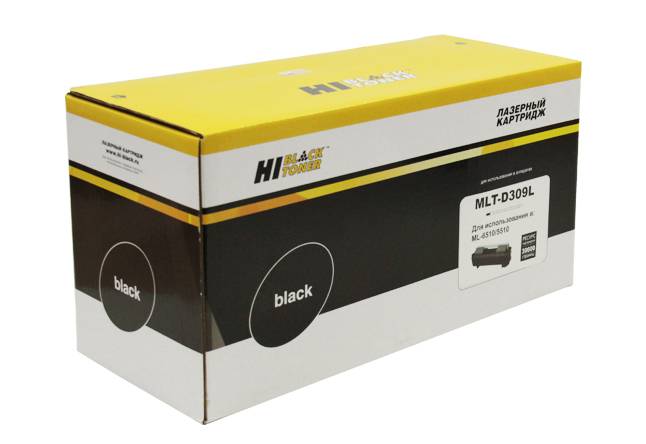 Тонер-картридж Hi-Black (HB-MLT-D309L) для Samsung ML-5510/6510, 30K — для бизнеса и офиса Тонер-картридж Hi-Black (HB-MLT-D309L) для Samsung ML-5510/6510, 30K — для бизнеса и офиса