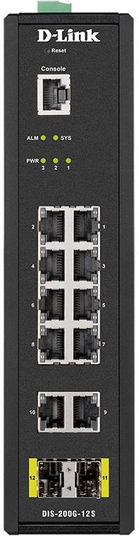 Коммутатор D-Link DIS-200G-12S/A1A — для бизнеса и офиса Коммутатор D-Link DIS-200G-12S/A1A — для бизнеса и офиса