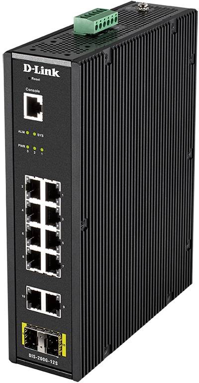 Коммутатор D-Link DIS-200G-12S/A1A — для бизнеса и офиса Коммутатор D-Link DIS-200G-12S/A1A — для бизнеса и офиса