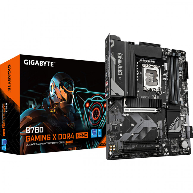 Материнская плата GIGABYTE B760 GAMING X D4 GEN5 — для бизнеса и офиса