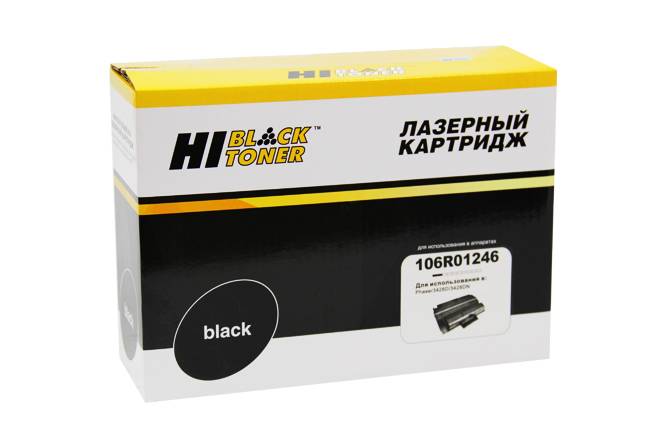 Картридж Hi-Black (HB-106R01246) для Xerox Phaser 3428D/3428DN, 8K — для бизнеса и офиса Картридж Hi-Black (HB-106R01246) для Xerox Phaser 3428D/3428DN, 8K — для бизнеса и офиса