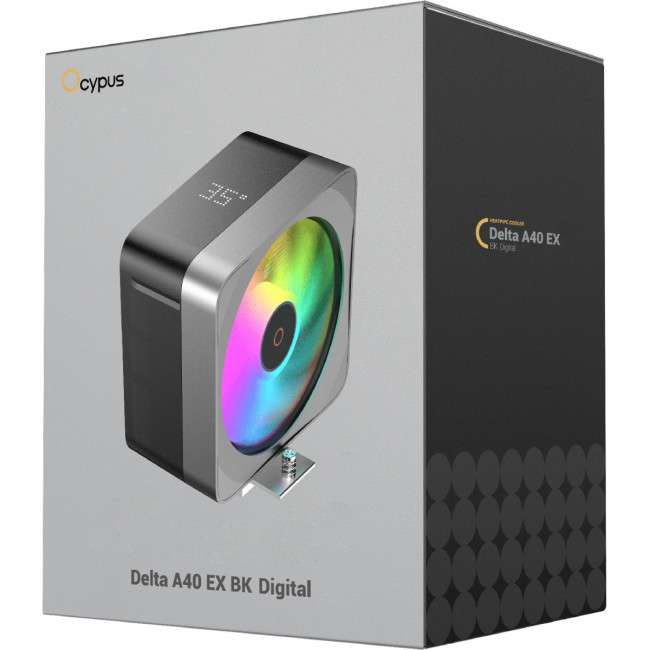 Кулер для процессора Ocypus Delta-A40-BK1NAWD00E-GL — для бизнеса и офиса