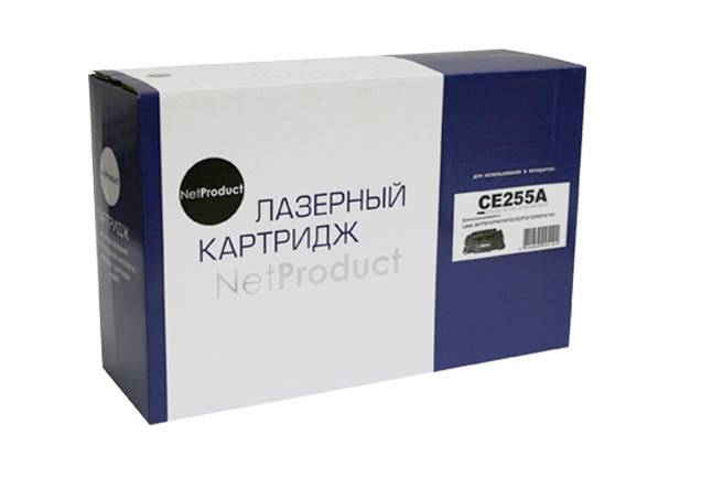 Картридж NetProduct (N-CE255A) для HP LJ P3015, 6K — для бизнеса и офиса Картридж NetProduct (N-CE255A) для HP LJ P3015, 6K — для бизнеса и офиса