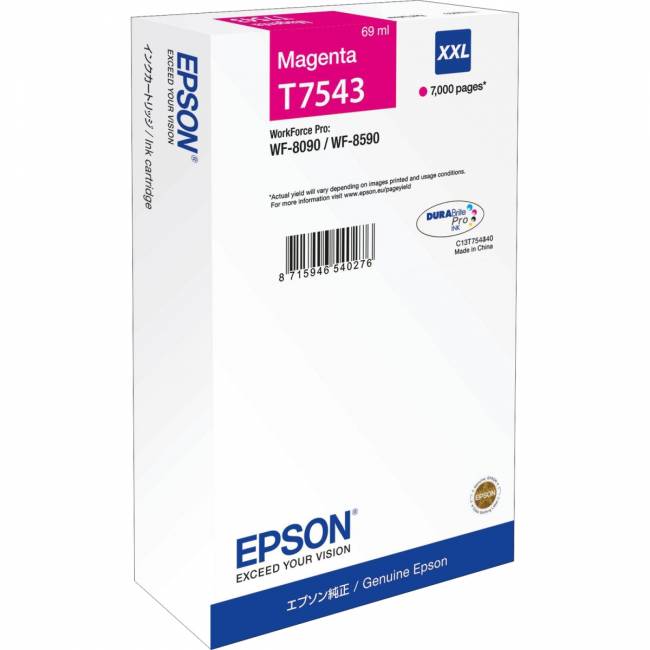 Картридж Epson C13T754340 — для бизнеса и офиса Картридж Epson C13T754340 — для бизнеса и офиса