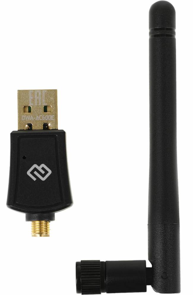 Сетевой адаптер Wi-Fi Digma DWA-AC600E — для бизнеса и офиса Сетевой адаптер Wi-Fi Digma DWA-AC600E — для бизнеса и офиса