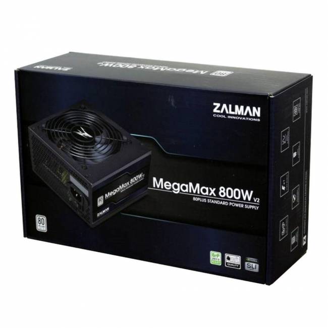 Блок питания Zalman ZM800-TXII — для бизнеса и офиса Блок питания Zalman ZM800-TXII — для бизнеса и офиса