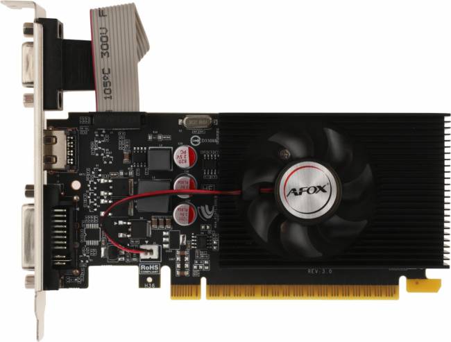 Видеокарта AFOX CORPORATION AF610-2048D3L7-V6 — для бизнеса и офиса Видеокарта AFOX CORPORATION AF610-2048D3L7-V6 — для бизнеса и офиса
