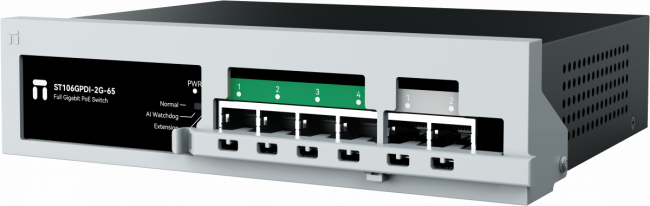 Коммутатор Netis ST106GPDI-2G-65 — для бизнеса и офиса Коммутатор Netis ST106GPDI-2G-65 — для бизнеса и офиса
