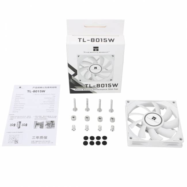 Вентилятор корпусный Thermalright TL-8015W — для бизнеса и офиса Вентилятор корпусный Thermalright TL-8015W — для бизнеса и офиса